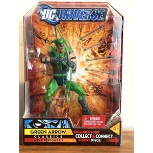 Mattel DC Universe Classics Green Arrow 6.5" Action Figure Chemo BAF Wave - MOC